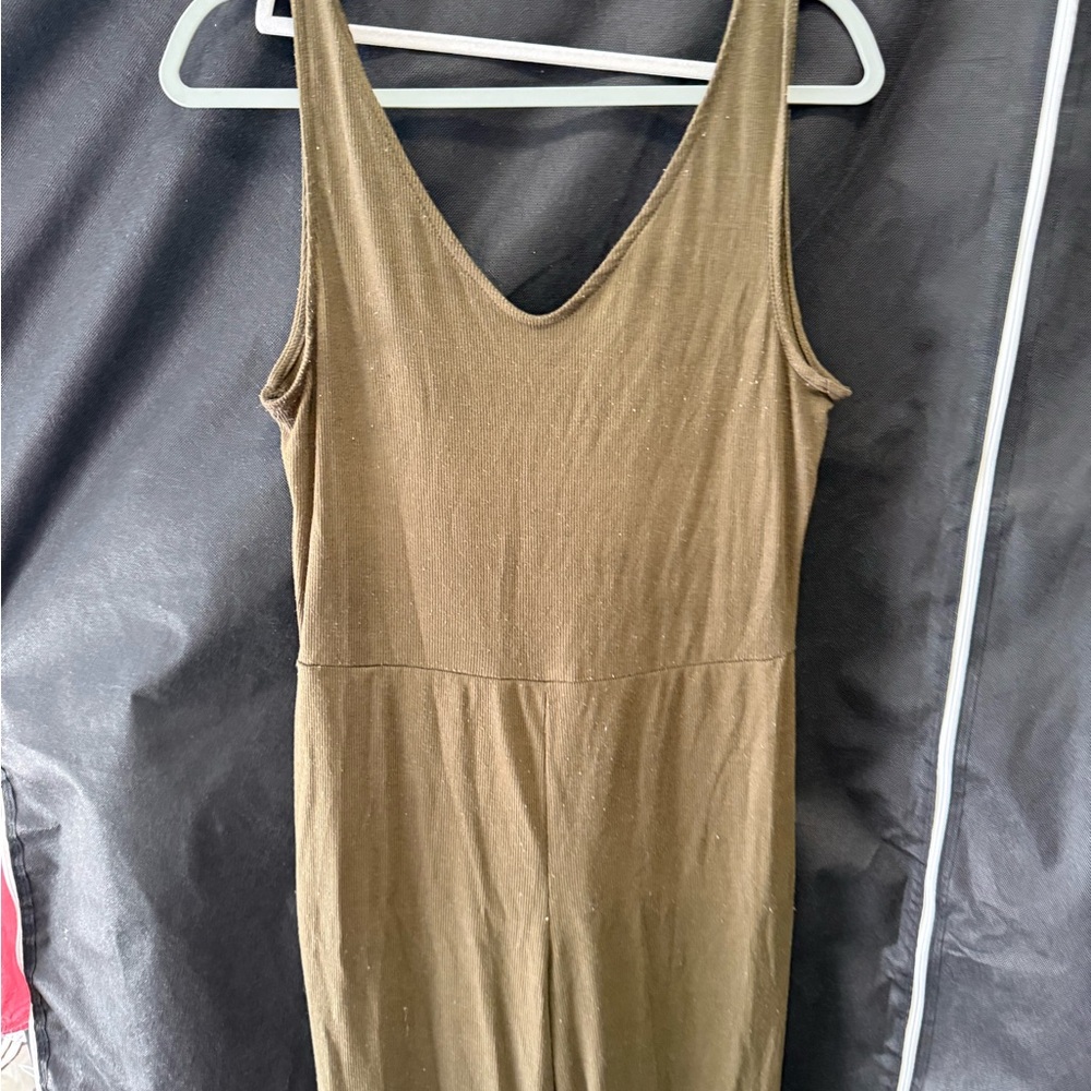 Shosho Olive Midi Dress